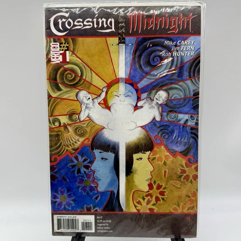 Crossing Midnight #1‎ 2007 Vertigo Comics Bagged And Boarded